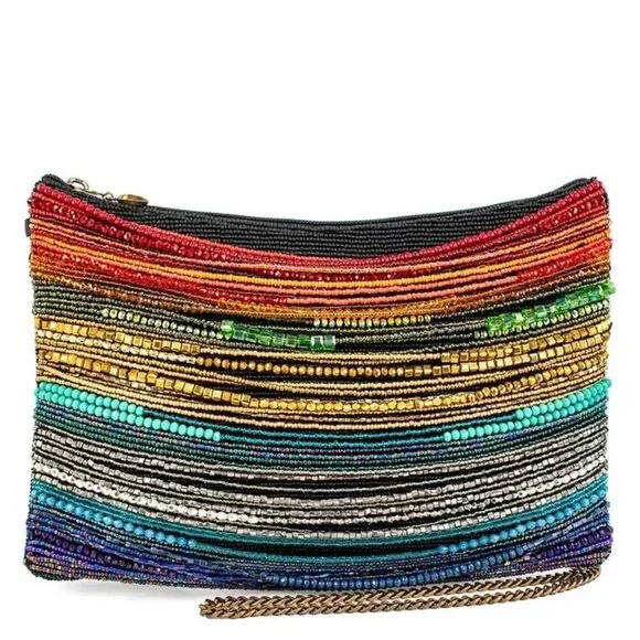 Rainbow Radiance Crossbody Handbag
